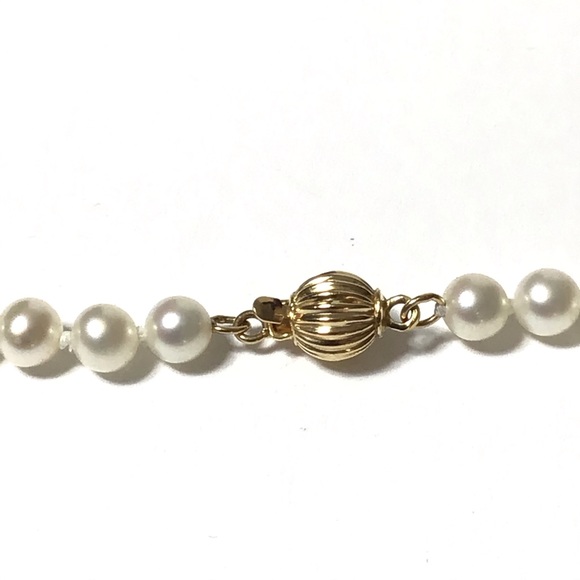 GENUINE PEARL NECKLACE - Picture 2 of 4